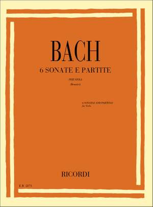 Bach: Sonatas & Partitas BWV1001 - BWV1006 (transc. A.Bennici)