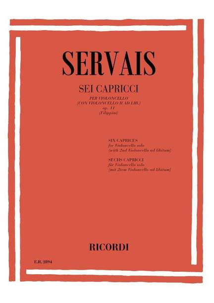 Servais: 6 Caprices