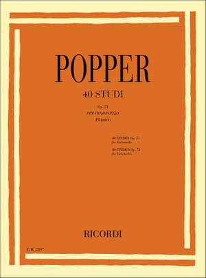 Popper: 40 Studi Op.73