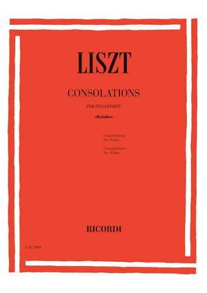 Liszt: Consolations (ed. P.Rattalino)