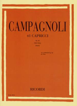 Campagnoli: Caprices Op.22