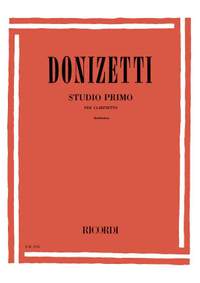 Donizetti: Etude 'Studio primo' (ed. G.Garbarino)