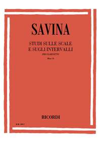 Savina: Studi sulle Scale e sugli Intervalli Vol.1
