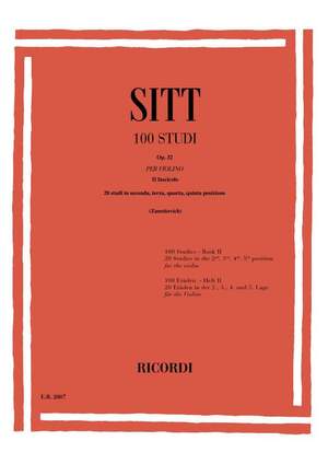 Sitt: 100 Studies Op.32, Vol.2 (ed. R.Zanettovich)