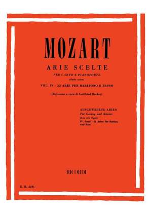 Mozart: Arie scelte Vol.4: 22 Arie per Baritono e Basso