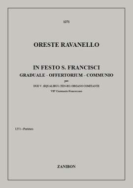 Ravanello: In Festo S.Francisci