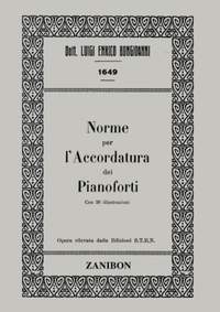 Bongioanni: Norme per l'Accordatura dei Pianoforte
