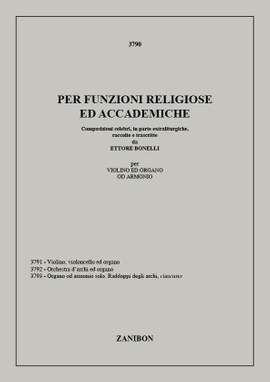 Various: Per Funzioni religiose ed accademie