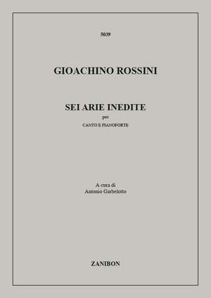 Rossini: 6 Arie inedite