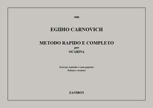 Carnovich: Metodo rapido e completo per Ocarina