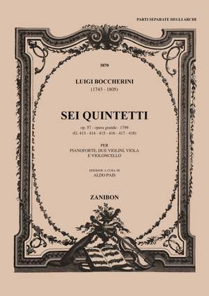 Boccherini: 6 Quintets Op.57