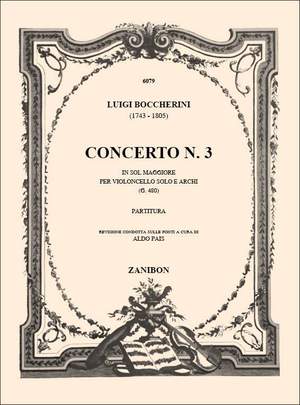 Boccherini: Concerto No.3, G480 in G major