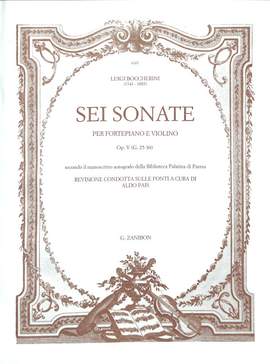 Boccherini: 6 Sonatas Op.5