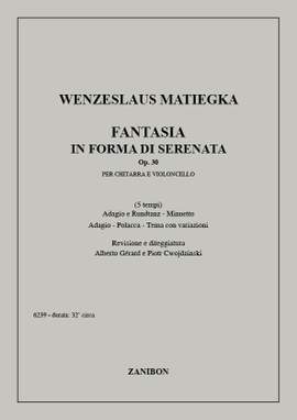 Matiegka: Fantasia in Forma di Serenata Op.30