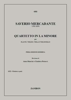 Mercadante: Quartet in A minor