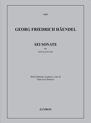 Handel: 6 Sonatas