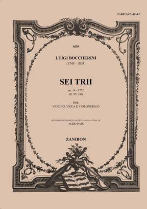 Boccherini: 6 Trios Op.14