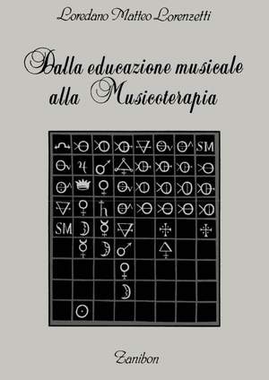 Lorenzetti: Dalla Educazione musicale alla Musicoterapia