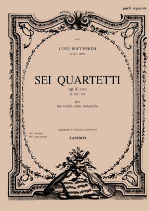 Boccherini: 6 Quartets Op.8