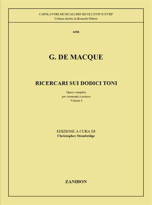 Macque: Ricercari sui dodici Toni