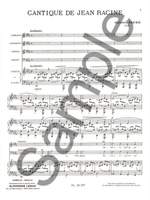 Gabriel Fauré: Cantique De Jean Racine Op. 11 Product Image