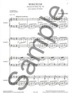 Gabriel Fauré: Gabriel Faure: Berceuse Op.56, No.1 Product Image