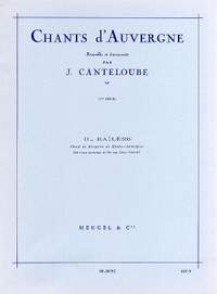 Joseph Canteloube: Joseph Canteloube: Chants d'Auvergne Vol.2