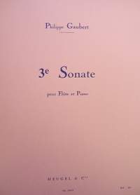 Philippe Gaubert: Sonata 3