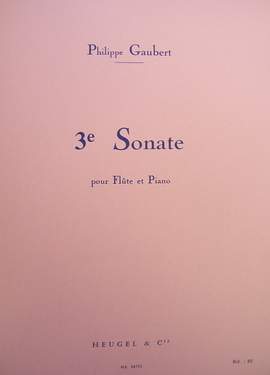 Philippe Gaubert: Sonata 3