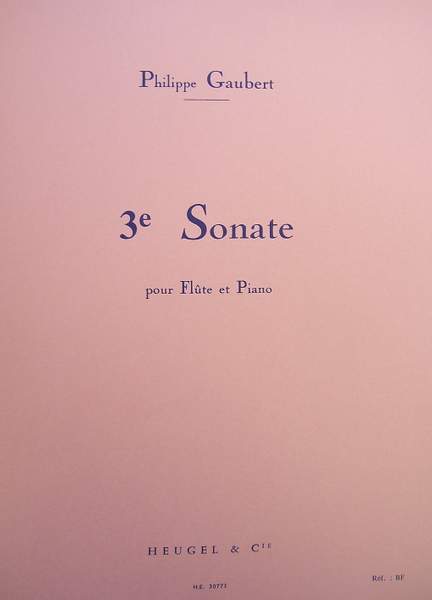 Philippe Gaubert: Sonata 3