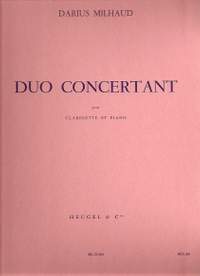 Darius Milhaud: Duo Concertant Op.351