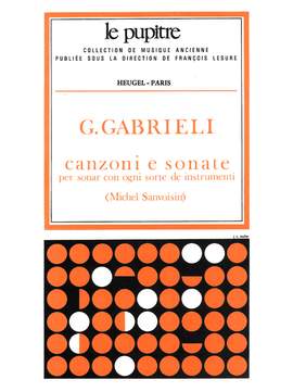 Giovanni Gabrieli: Canzoni e Sonate pour divers Instruments