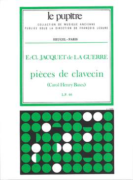 Jacquet de la Guerre: Pieces de clavecin