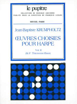Johann Baptist Krumpholtz: Oeuvres pour Harpe Vol.2