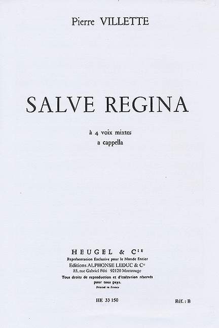 Villette: Salve Regina