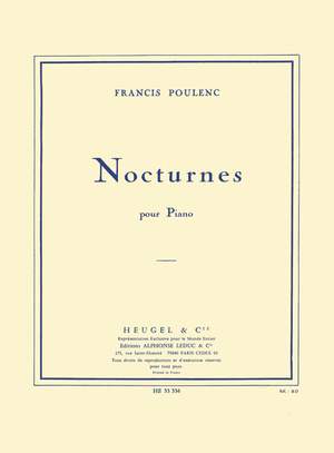 Francis Poulenc: 8 Nocturnes