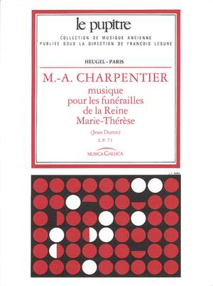 Marc-Antoine Charpentier: Musique pour les Funérailles -LP73