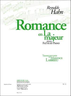Hahn: Romance En La Majeur