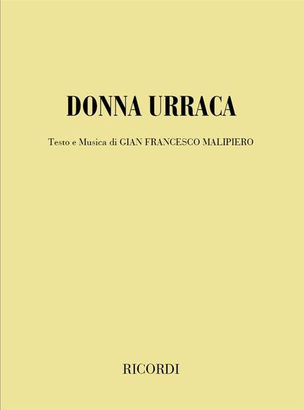 Malipiero: Donne Urraca