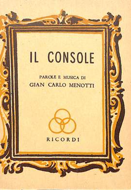 Menotti: Il Console
