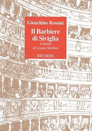 Rossini: Il Barbiere di Siviglia (Italian Libretto)