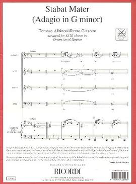 Albinoni: Adagio (Stabat Mater)