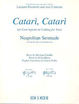 Cardillo: Catarì! Catarì! (C major)