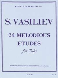 Vasiliev: 24 Melodious Etudes