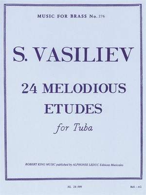 Vasiliev: 24 Melodious Etudes