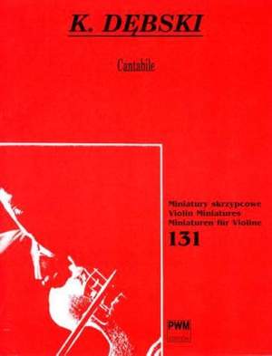 Debski: Cantabile Vln/pft