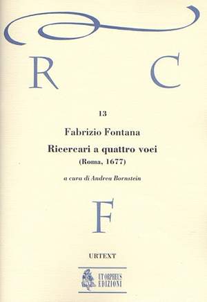 Fontana, F: Ricercari a quattro voci (Roma 1677)