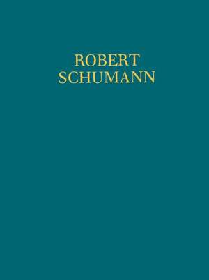 Schumann, R: Piano Concerto A minor op. 54