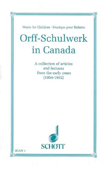 Orff-Schulwerk in Canada