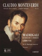Monteverdi, C: Madrigali. Libro VIII [original clefs] Vol. 2